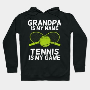 Tennis Grandpa Grandfather Gift Hoodie